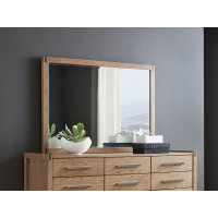 Coaster Furniture 222854 Smithson Rectangular Dresser Mirror Grey Oak